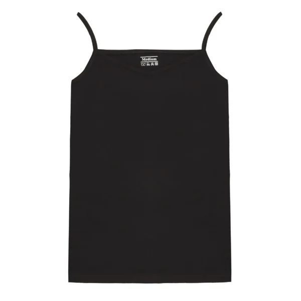 Pack of 2-Women Tank Top- Black