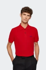 Boss Polo Shirt- Red