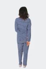 Stripe Pyjama Pant-Blue