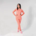 Stripe Pyjama Pant-Pink