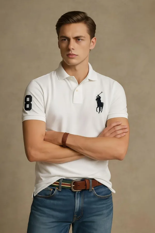 Giordano Polo Shirt-White