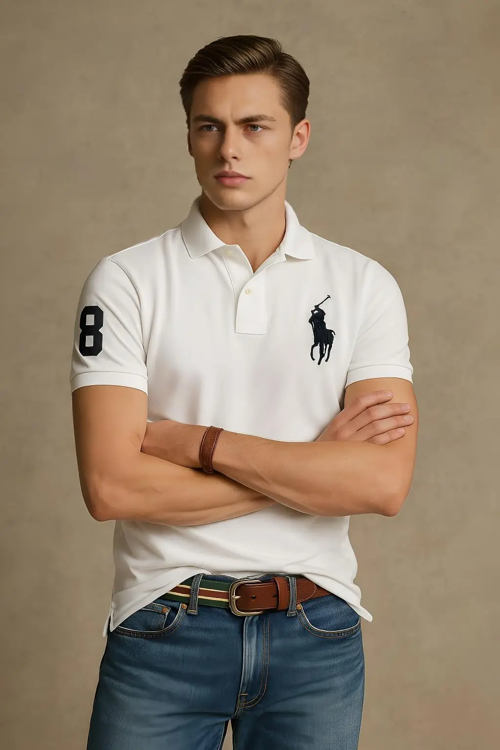 Giordano Polo Shirt-White