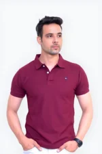 Tommy Hilfiger Polo Shirt- Maroon