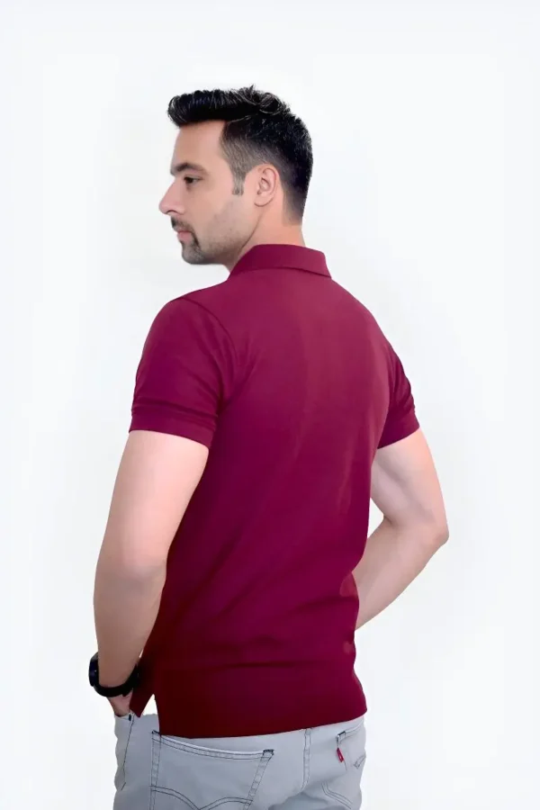 Tommy Hilfiger Polo Shirt- Maroon