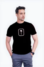 Palm Tree T-Shirt- Black