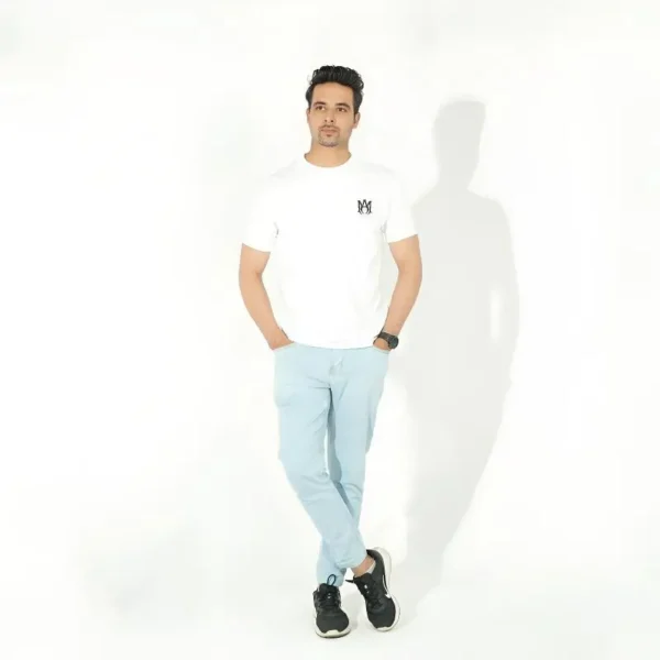 AMIRI logo-print Cotton T-Shirt - White