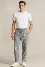 Men's Cotton Trouser- Light Grey